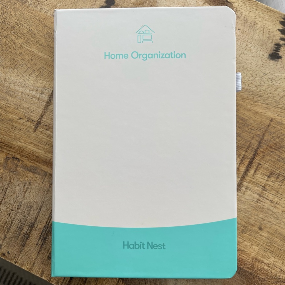 Habit Nest Home Organization Workbook | Clutter-Free Planner | Like New